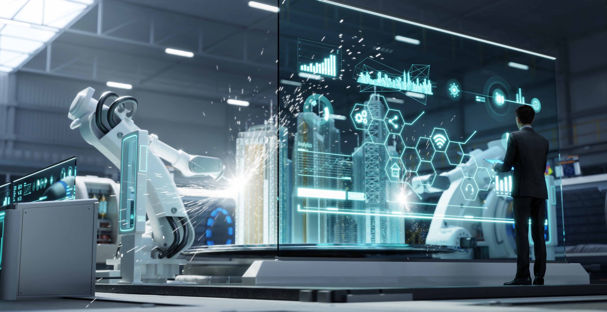 Vind een fabrikant of importeur van industriele robots en automatisering op branche en vraag aan via Grootmarkt.